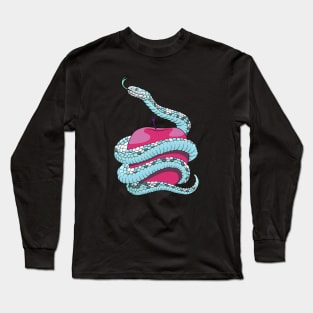 Snake and apple - Temptation Long Sleeve T-Shirt